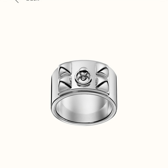Jewelry - Hermès Sterling silver ring